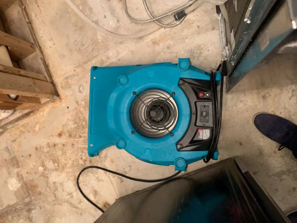 Air mover drying equipment for Mold Remediation & Removal in Jamesburg